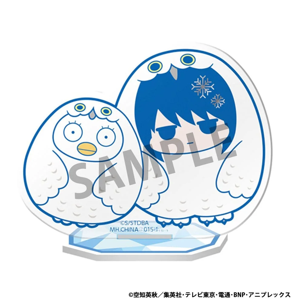 Gintama Acrylic Figure Prince Hata & Animals of Ice 6 cm - 1 Unidade